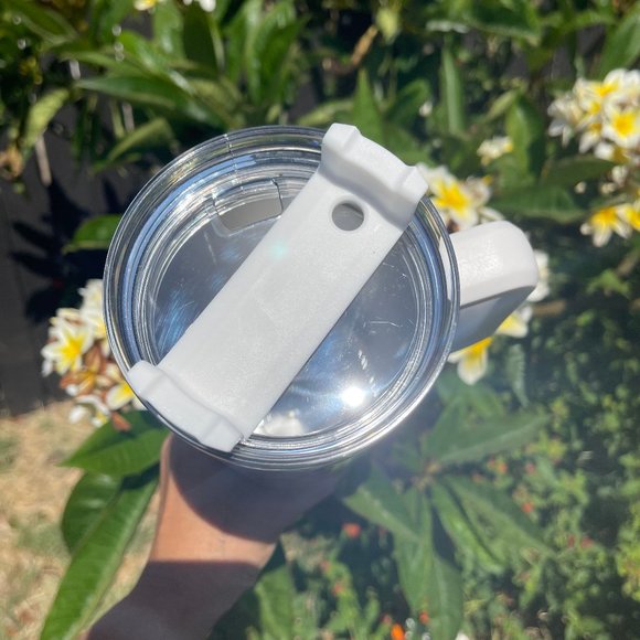 Nintendo Princess Peach Super Mario Bros Tumbler 40 oz tumbler with hand carry h - Picture 5 of 5